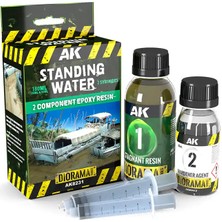 Ak Interactive 8231 180 Ml. Resin Durgun Su Dokusu