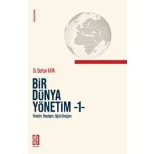 Historia Yayınları Bir Dünya Yönetim - 1