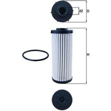 Mahle Matrixzn Hidrolik Filtre Ğolf 7-PASSAT15-TİĞUAN 07-T5 (09-15)T5 15-Q3 11- 2.0tdi-Tfsi (Otomatik Şanzuman)