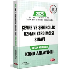 Data Yayınları Çevre ve Şehircilik Bakanlığı Çevre ve Şehircilik Uzman Yardımcı Sınavı Ortak Konular Konu Anlatımlı