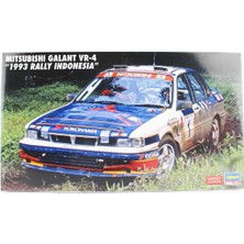 1/24 Mitsubishi Galant Vr-4 (1993 Rally Indonesia) Maketi, Hasegawa 20697