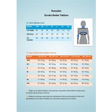 Siyah Likralı Scrubs Takım - Hemşire Doktor Üniforması Yüksek Kaliteli Kumaş