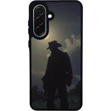 Scaleta Case Samsung Galaxy A36 Uyumlu Red Dead Redemption 2 Tasarımlı Glossy Mat Siyah Silikon Telefon Kılıfı