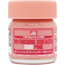 Mr. Hobby Mr.hobby SF-292, 40 Ml. Mr. Finishing Surfacer 1500 Pembe Astar Maket Boyası