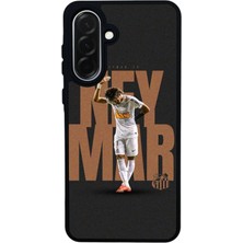 Scaleta Case Samsung Galaxy A36 Uyumlu Neymar Jr Tasarımlı Glossy Mat Siyah Silikon Telefon Kılıfı