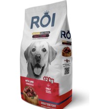 Roi Yetişkin Köpek Mama  Kuzu Etli 12KG.