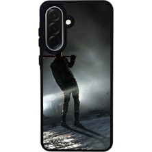 Scaleta Case Samsung Galaxy A36 Uyumlu The Walking Dead Tasarımlı Glossy Mat Siyah Silikon Telefon Kılıfı