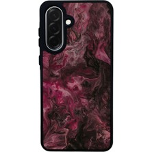Scaleta Case Samsung Galaxy A26 Uyumlu Renk Tasarımlı Glossy Mat Siyah Silikon Telefon Kılıfı
