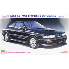 1/24 Toyota Corolla Levin AE92 Gt-Z late Version (1989) Limited Edition Maketi, Hasegawa 20486