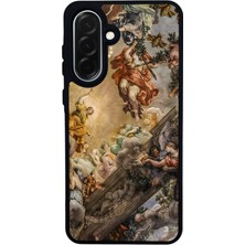 Scaleta Case Samsung Galaxy A36 Uyumlu Tarih Tasarımlı Glossy Mat Siyah Silikon Telefon Kılıfı