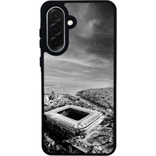 Scaleta Case Samsung Galaxy A26 Uyumlu Taraftar Tasarımlı Glossy Mat Siyah Silikon Telefon Kılıfı