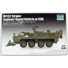 1/72 M1132 Stryker Mühendislik Ekibi W/sob Apc Aracı Maketi, Trumpeter 07456