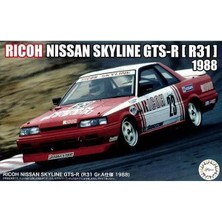 1/24 Ricoh Nissan Skyline Gts-R (R31 Gr.a 1988) Yarış Arabası Maketi, Fujimi ID-313