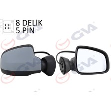 GVA Matrixzn Diş Dikiz Aynasi Sağ Duster 11 Elektrikli Isitmali Astarli Konveks 5 Fiş VM-6802EHPR