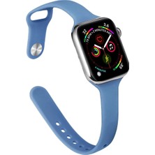 Cash Dukkan Newface Apple Watch 42MM Klasik Kordon - Koyu Mavi