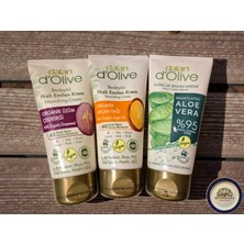 Dalan D'olive 3'lü Bakım Seti - Üzüm Çekirdeği, Argan & Aloe Vera Besleyici El ve Vücut Kremi 60ML x 3