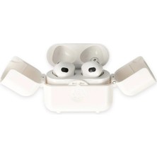 Cash Dukkan Newface Airpods 3 (3.nesil) Basmalı Kılıf - Beyaz