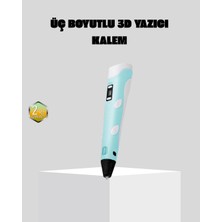 Cash Dukkan 3D Kalem Ergonomik ve 1.75 mm Filament Destekli Fdm Yazıcı Kalemi
