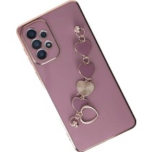 Cash Dukkan Newface Samsung Galaxy A33 5g Kılıf Esila Silikon - Mor