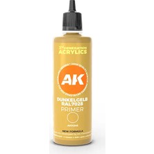 Ak Interactive 11245, 100 Ml. Koyu Yeşil Astar Ral 7028 Maket Boyası