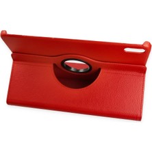 Cash Dukkan Newface Huawei Matepad Air 11.5 Kılıf 360 Tablet Deri Kılıf - Kırmızı