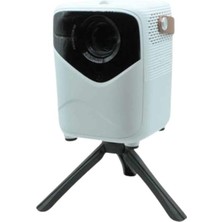 Cash Dukkan Hd Ayaklı Portatif Projeksiyon Cihazı Bluetooth Wifi Akıllı Android Işlemcili