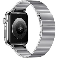 Cash Dukkan Newface Apple Watch 38MM KR404 Huks Kordon - Gümüş