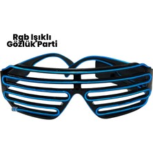 Cash Dukkan Neon Gözlük Mavi̇
