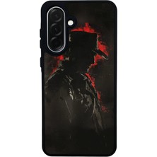 Scaleta Case Samsung Galaxy A26 Uyumlu Red Dead Redemption 2 Tasarımlı Glossy Mat Siyah Silikon Telefon Kılıfı
