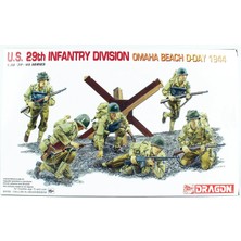 1/35 Abd 29. Piyade Tümeni (Omaha Sahili) Figür Maketi, Dragon 6211