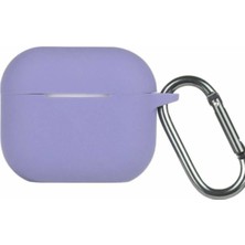 Cash Dukkan Newface Airpods 3 (3.nesil) Hang Kılıf - Lila