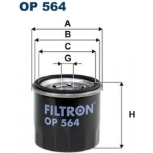 Filtron Matrixzn Yağ Filtresi Chevrolet Aveo Spark Daewoo Kalos Matiz Daihatsu Applause Charade Cuore Feroza Hi-Jet Sirion I Terios Innocenti Nissan Pixo Opel Piaggio Subaru Suzuki Vauxhall