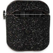 Cash Dukkan Newface Airpods 2 (2.nesil) Spell Simli Kılıf - Siyah