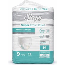 Sleepy Sensitive Süper Emici Külot Hasta Bezi Hassas Ciltler Için Antibakteriyel Unisex (S-M-L-Xl Beden Seçenekli)