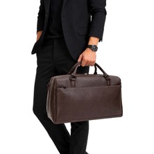 Derise Club Kahverengi Unisex Lüks Kabin Boy El Valizi Spor ve Seyahat Çantası