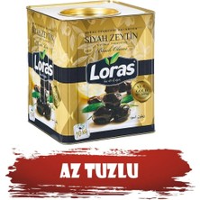 Loras Gemlik Siyah Zeytin Gold Teneke (201 - 260) 10 kg XL-L