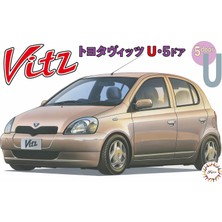 1/24 Toyota Vitz 5doors Type U Araba Maketi, Fujimi Id-23