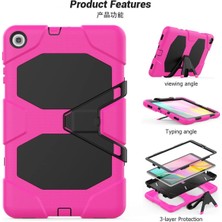 Cash Dukkan Newface Samsung Galaxy T510 Tab A 10.1 Kılıf Griffin Tablet Kapak - Pembe