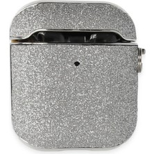 Cash Dukkan Newface Airpods 2 (2.nesil) Spell Simli Kılıf - Gümüş