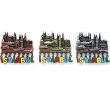 Zenvia Sarkaçlı Istanbul Temalı Magnet  ZNV-TTT3245
