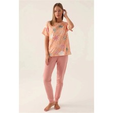 Tudik Collection Rolypoly 3386-S Kadın Kısa Kol Pijama Takımı