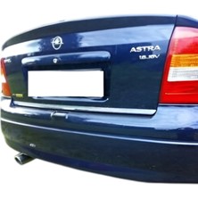 Ack Dizayn Opel Astra G "sd" Araca Özel Krom Bagaj Alt Çıtası Paslanmaz Çelik A+