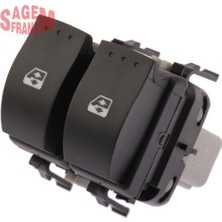 Sagemfrans Matrixzn Cam Açma Düğmesi Megane Ii Ön Sol Gri Çiftli