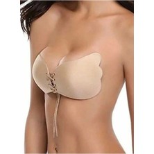 Tudik Collection Miss Feliz Bayan Yapışkanlı Kelebek Sütyen