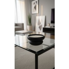 El Yapımı Modern Tasarım Dekoratif Doğal Dokulu Çift Boğumlu Hediyelik Soya Mum