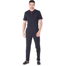 Tudik Collection D's Damat 221003 Pijama Takımı 3'lü Set