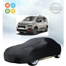 AUTOES Citroen Berlingo Xtr 2020 Uyumlu Araba Brandası, Oto Branda Siyah
