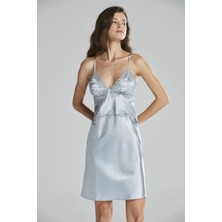 Tudik Collection Pierre Cardin 6965 Bayan 6'lı Saten Gecelik Sabahlık