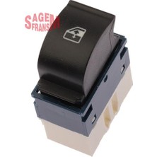 Sagemfrans Matrixzn Cam Açma Düğmesi Doblo Tekli Mavi