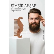 Shopwave Ahşap Sakal ve Bıyık Tarağı – Antistatik Şimşir Tarak